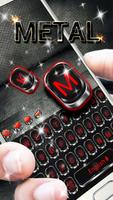 Red Metal Gun Keyboard poster