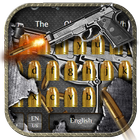 آیکون‌ Gun and Bullets Keyboard