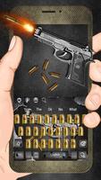 Gun and Bullets Keyboard poster