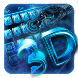 3D Tech Laser keyboard icon