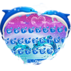 Dolphin Heart Keyboard simgesi