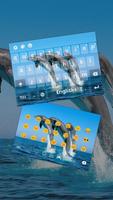 Dolphin Keyboard Theme Affiche