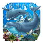 آیکون‌ Dolphin Sea Keyboard Theme