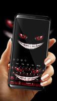 Devil Smile Keyboard Affiche