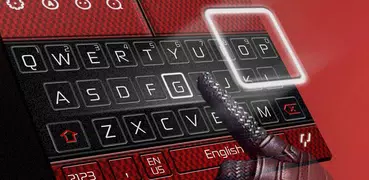Black Red Keyboard Theme