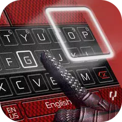Black Red Keyboard Theme APK download