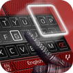 Schwarz-rotes Tastatur-Thema