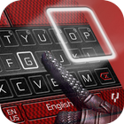 Black Red Keyboard Theme ไอคอน