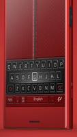 Black Red Keyboard Theme ภาพหน้าจอ 2