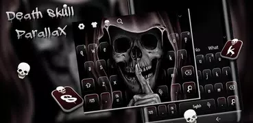 Death Skull Parallax Keyboard