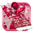 Diamond Heart Rose Keyboard APK
