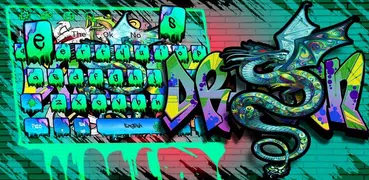 Dragon Graffiti Keyboard Theme