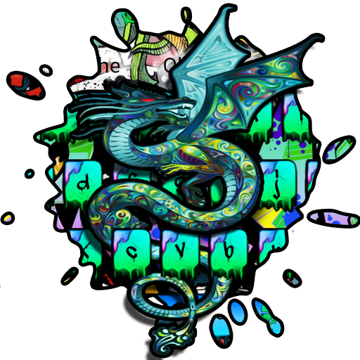 Dragon Graffiti Keyboard Theme