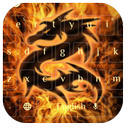 Burning Black Dragon Keyboard APK