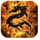 Burning Black Dragon Keyboard icon