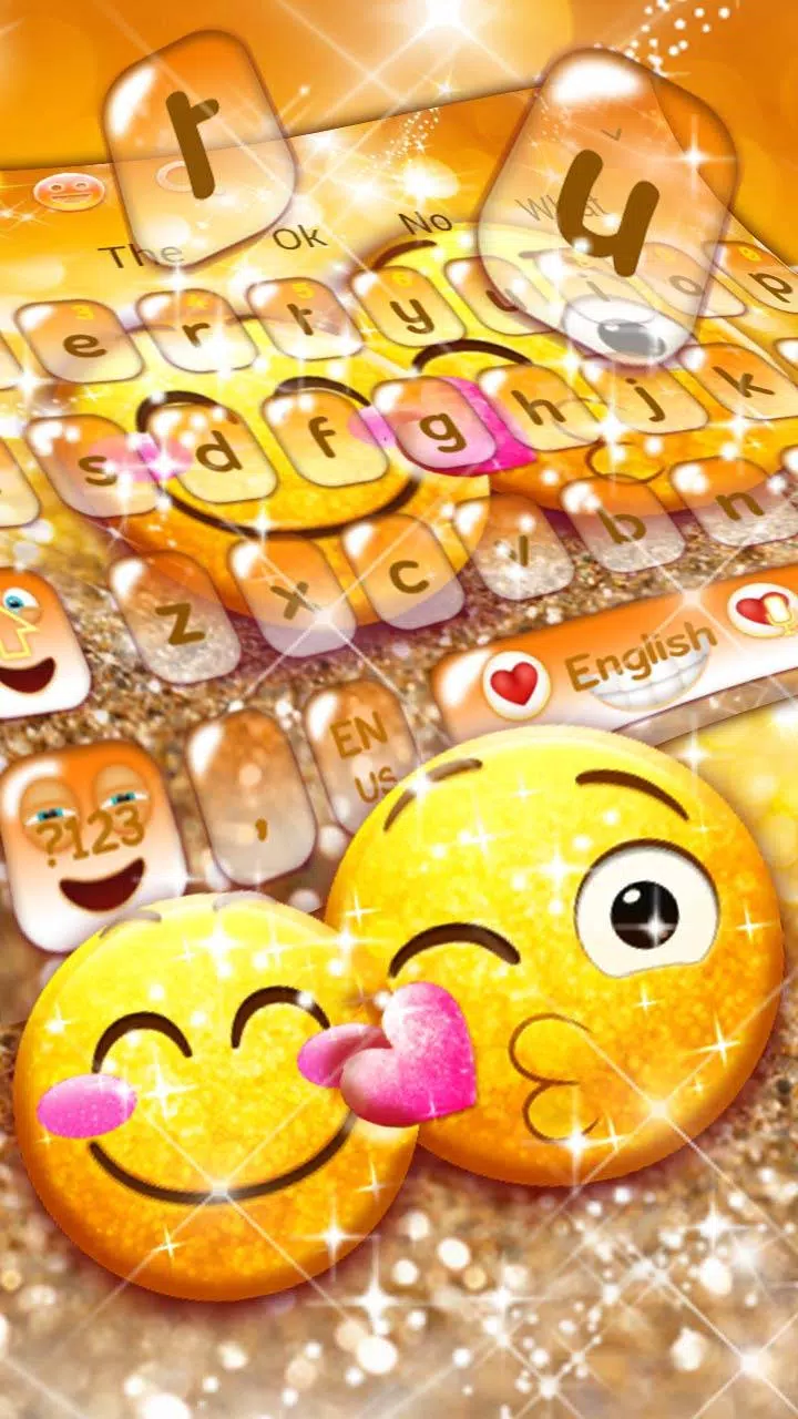 Clavier Emoji Glitter APK pour Android Télécharger