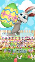 Easter Bunny Keyboard Theme 스크린샷 1