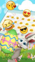 Easter Bunny Keyboard Theme 스크린샷 2