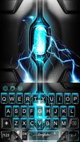 Eletric Light Keyboard-poster