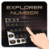 ikon Keyboard numerik