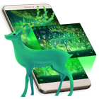 Icona Green Dream Deer Keyboard