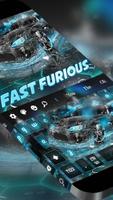 Fast Furious Keyboard Theme capture d'écran 1