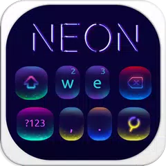 Fluorescent neon Keyboard APK download