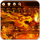 Flame Dragon Keyboard Theme أيقونة