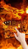 Flame Dragon Keyboard Theme Cartaz