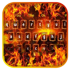 3D Flaming Fire Keyboard Theme APK 下載