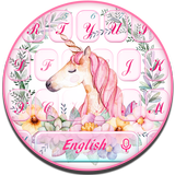 Flower Unicorn Keyboard simgesi