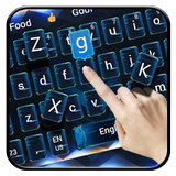 Hi tech keyboard theme Zeichen