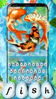 Koi  Pond Keyboard Theme-poster