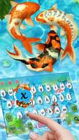 Koi  Pond Keyboard Theme 截图 1