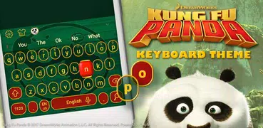Kung Fu Panda Mountain Keyboard Theme