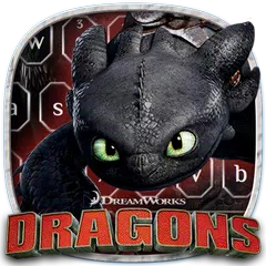 How to Train Your Dragon Toothless Keyboard Theme APK download