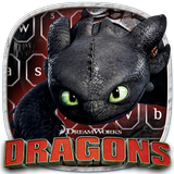 How to Train Your Dragon Toothless Keyboard иконка