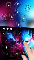 Ice Wolf Theme Keyboard تصوير الشاشة 2