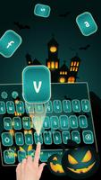 Halloween Night Keyboard 2017 captura de pantalla 1