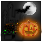 Halloween Night keyboard Theme أيقونة