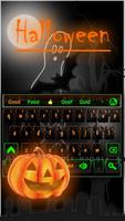 Halloween Night keyboard Theme الملصق