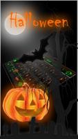 Halloween Night keyboard Theme تصوير الشاشة 1