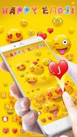 Happy Emoji Keyboard اسکرین شاٹ 1