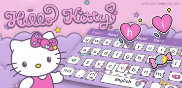 hola tema del teclado kitty