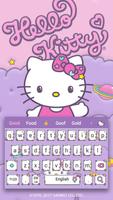 hello kitty keyboard theme الملصق