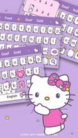 Hello Kitty Keyboard Theme スクリーンショット 1