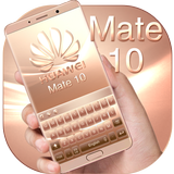 Keyboard for HUAWEI mate10 Gold icono