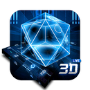 3D Vivre Hologramme Pentagone Clavier APK