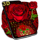 3D 빨간 장미 키보드 APK