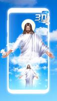 Vivir 3D Jesús Cristo Teclado Poster
